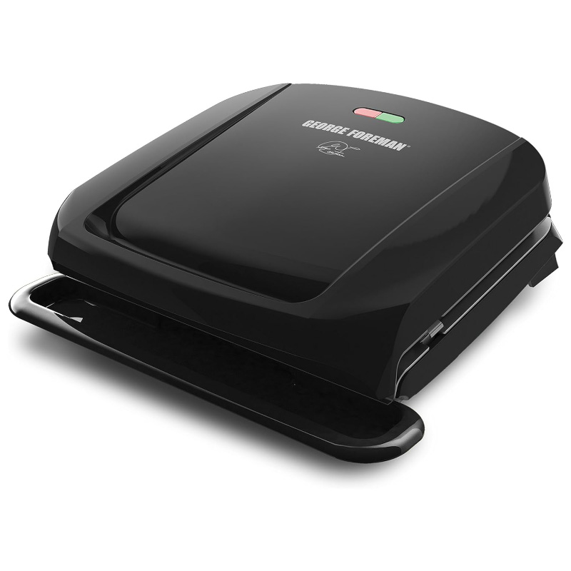 George Foreman Electric Grill and Panini Press showcasing its sleek design and versatile cooking features for delicious grilled meals and sandwiches. Best George Foreman Grills