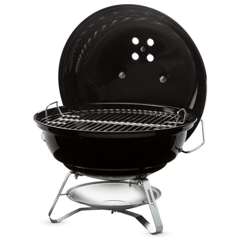 Weber Jumbo Joe Charcoal Grill 18 Inch Black - Portable Outdoor Grill Perfect for Camping and Tailgating. Best Grills